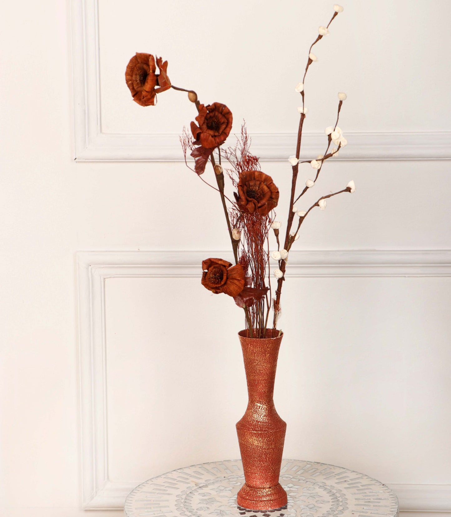 Retro Rusty Flower Vase For Home Decor