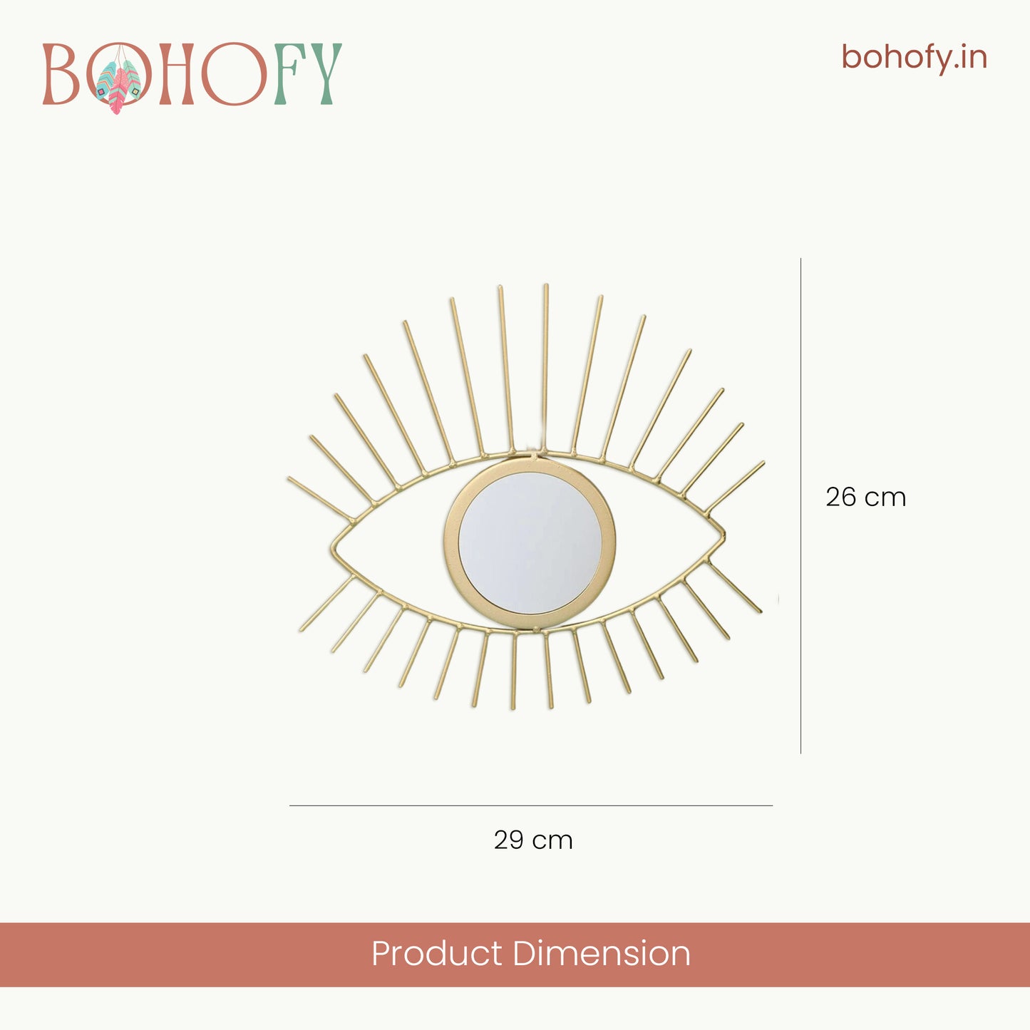 Evil Eye Mirror for Room Decor