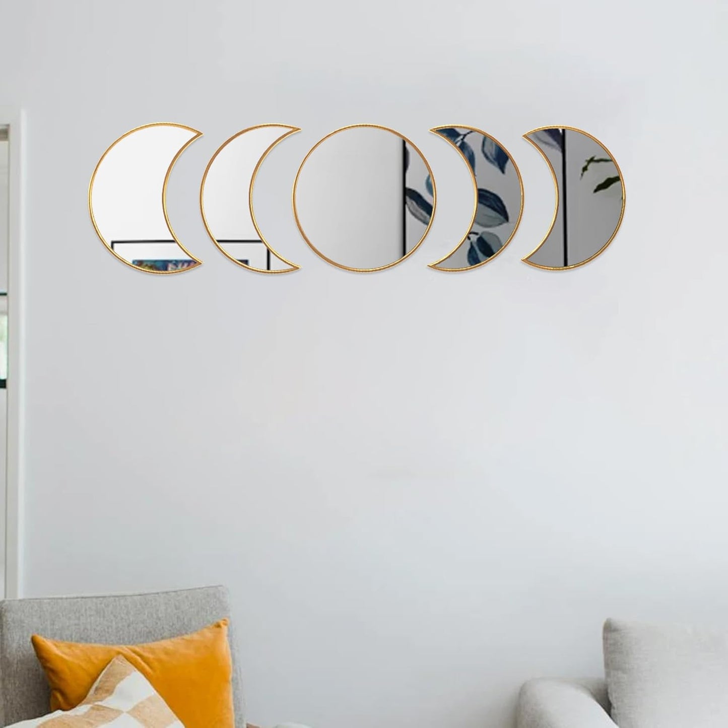 Moon Phases Mirror for Decor