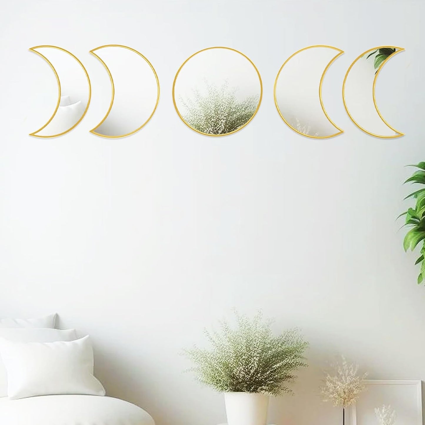 Moon Phases Mirror for Decor
