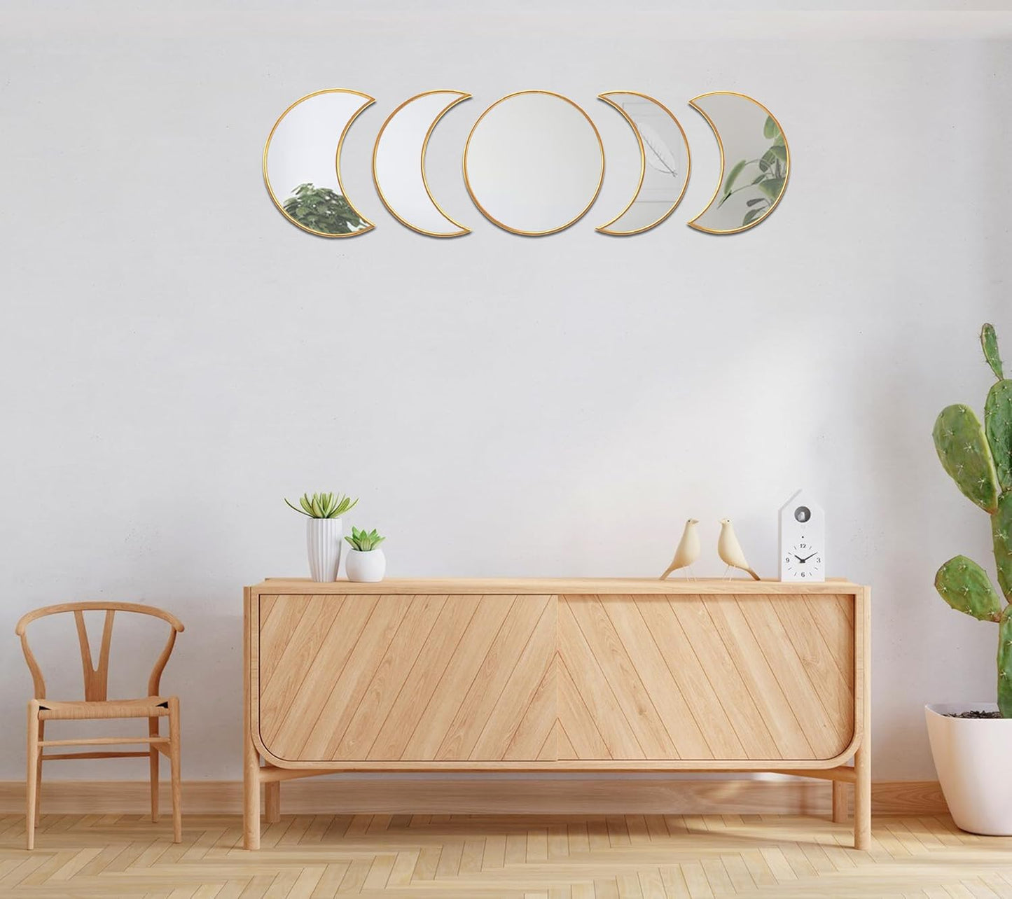 Moon Phases Mirror for Decor