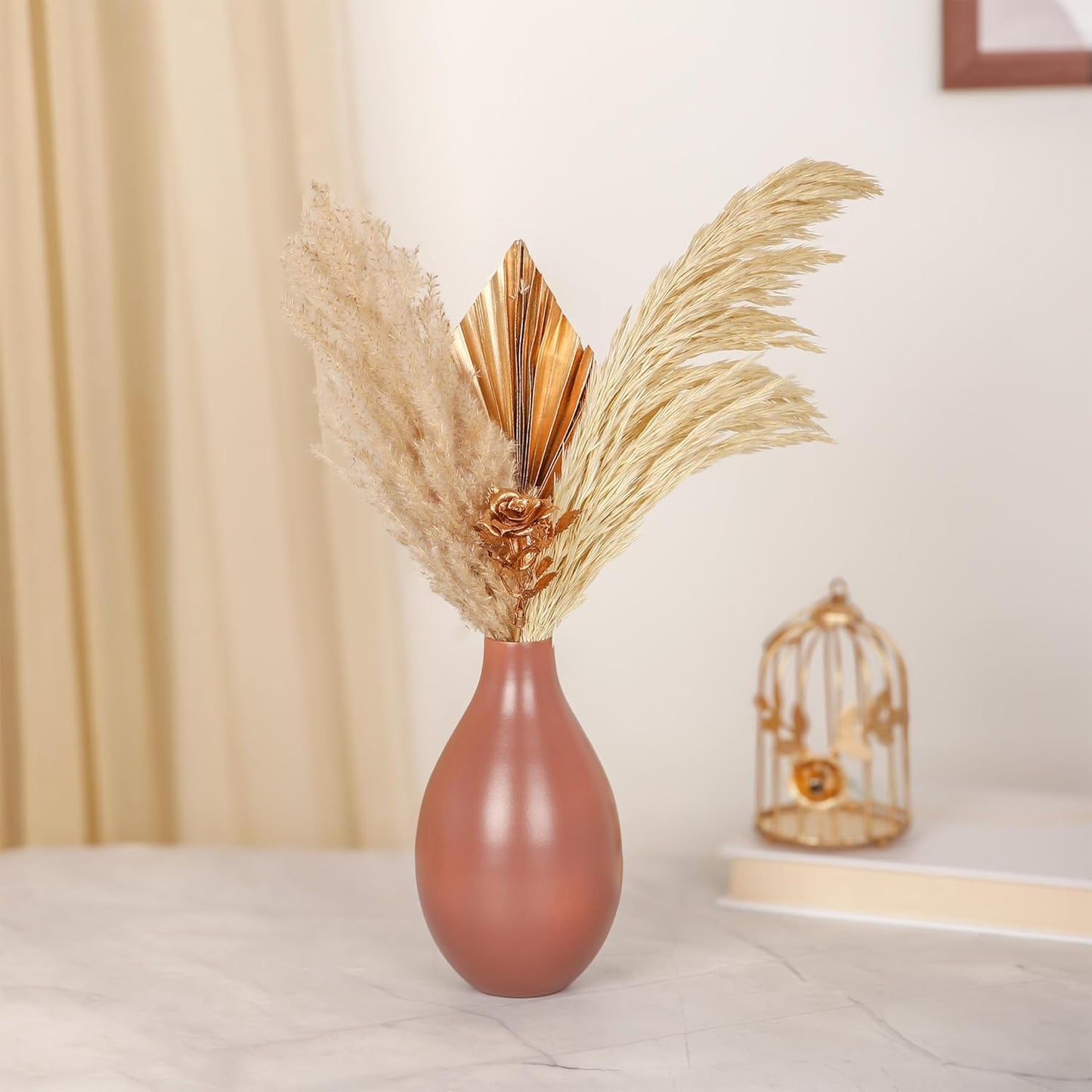 Small Brandy Flower Vase for home Decor