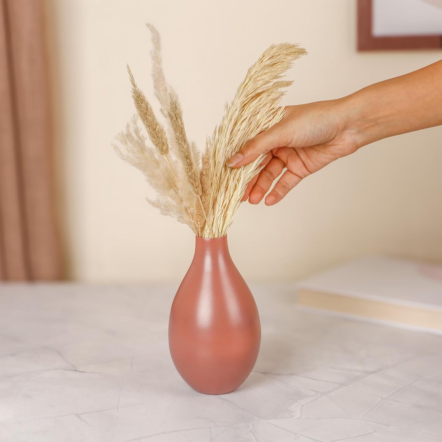 Small Brandy Flower Vase for home Decor