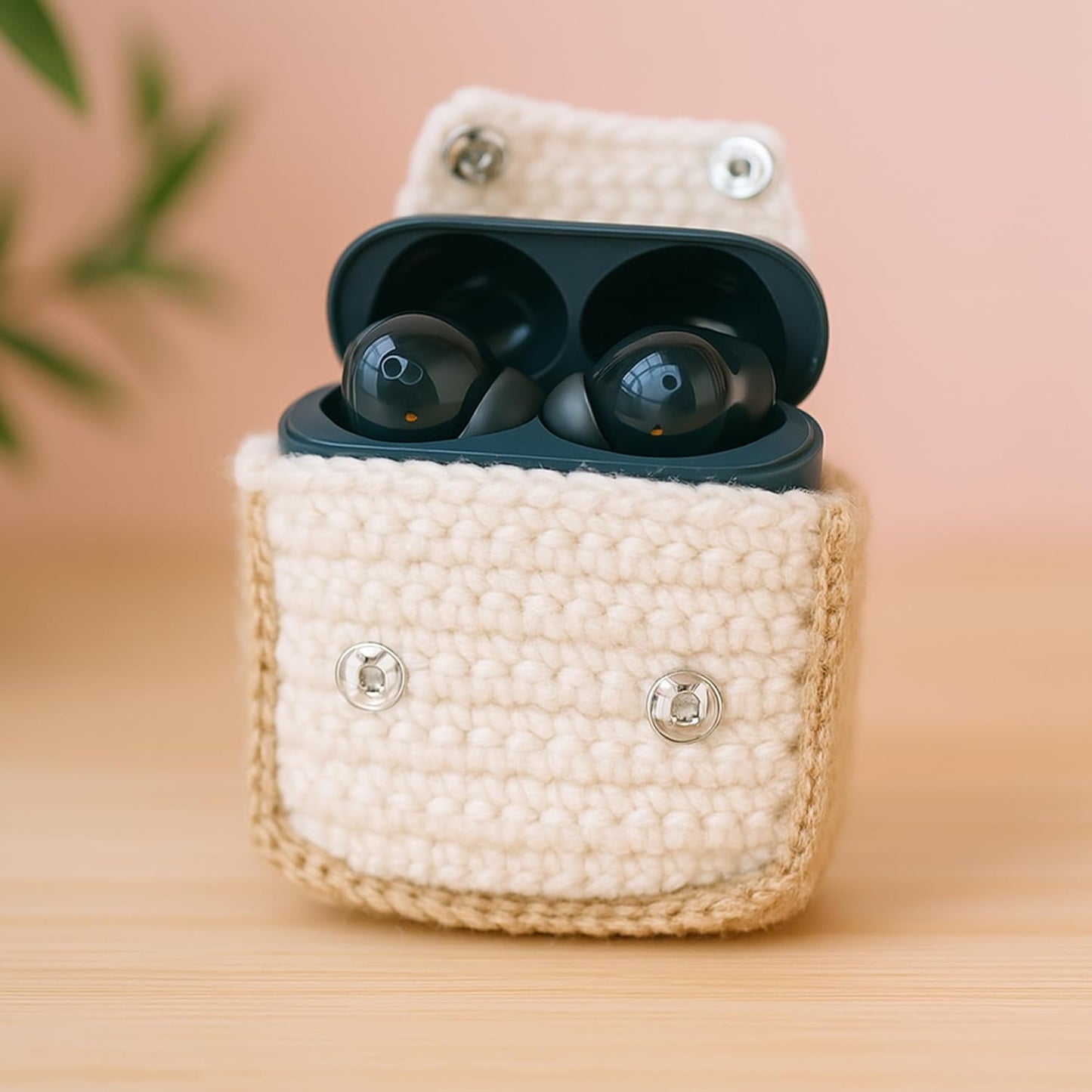Cute Crochet Earphone Cover Case