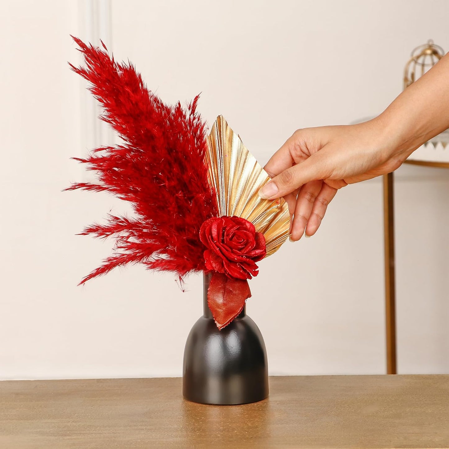 Classic Black Vase – For Home & Room Decor