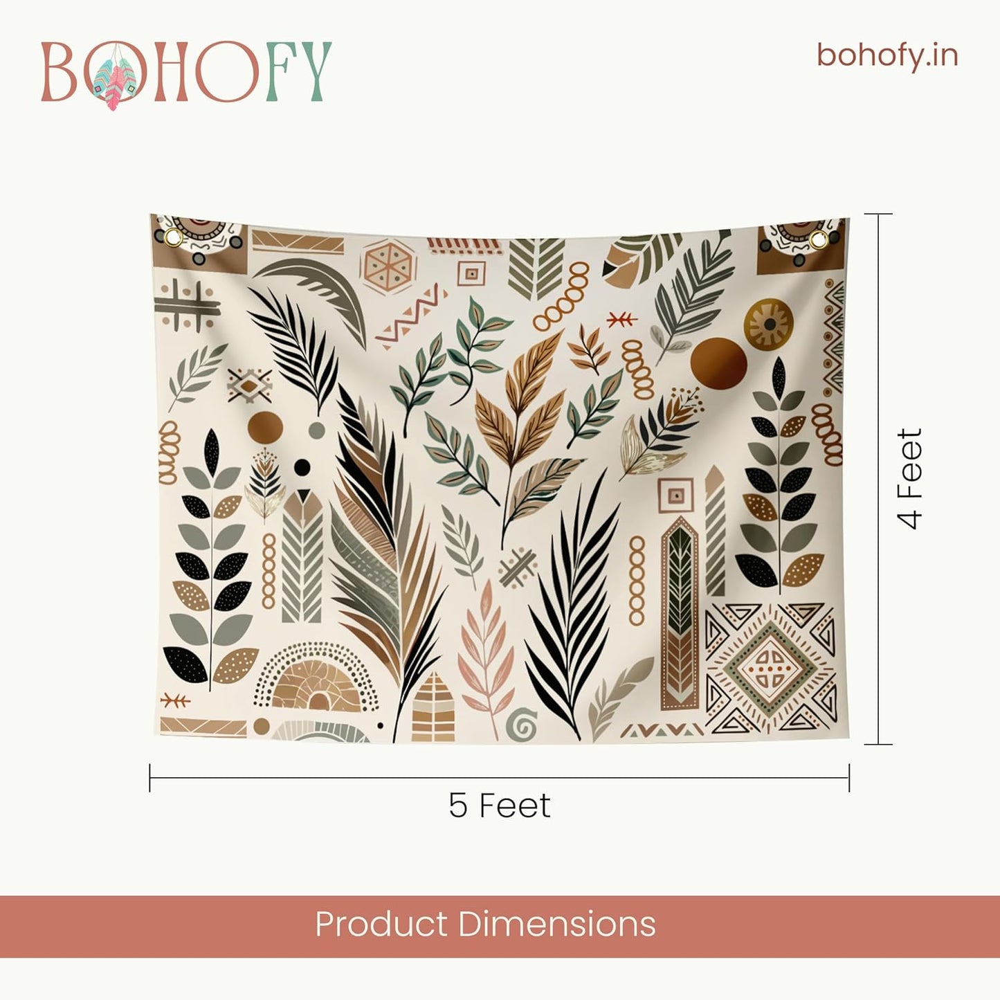 Landscape Tapestry for Wall Decor (4 * 5 Ft)