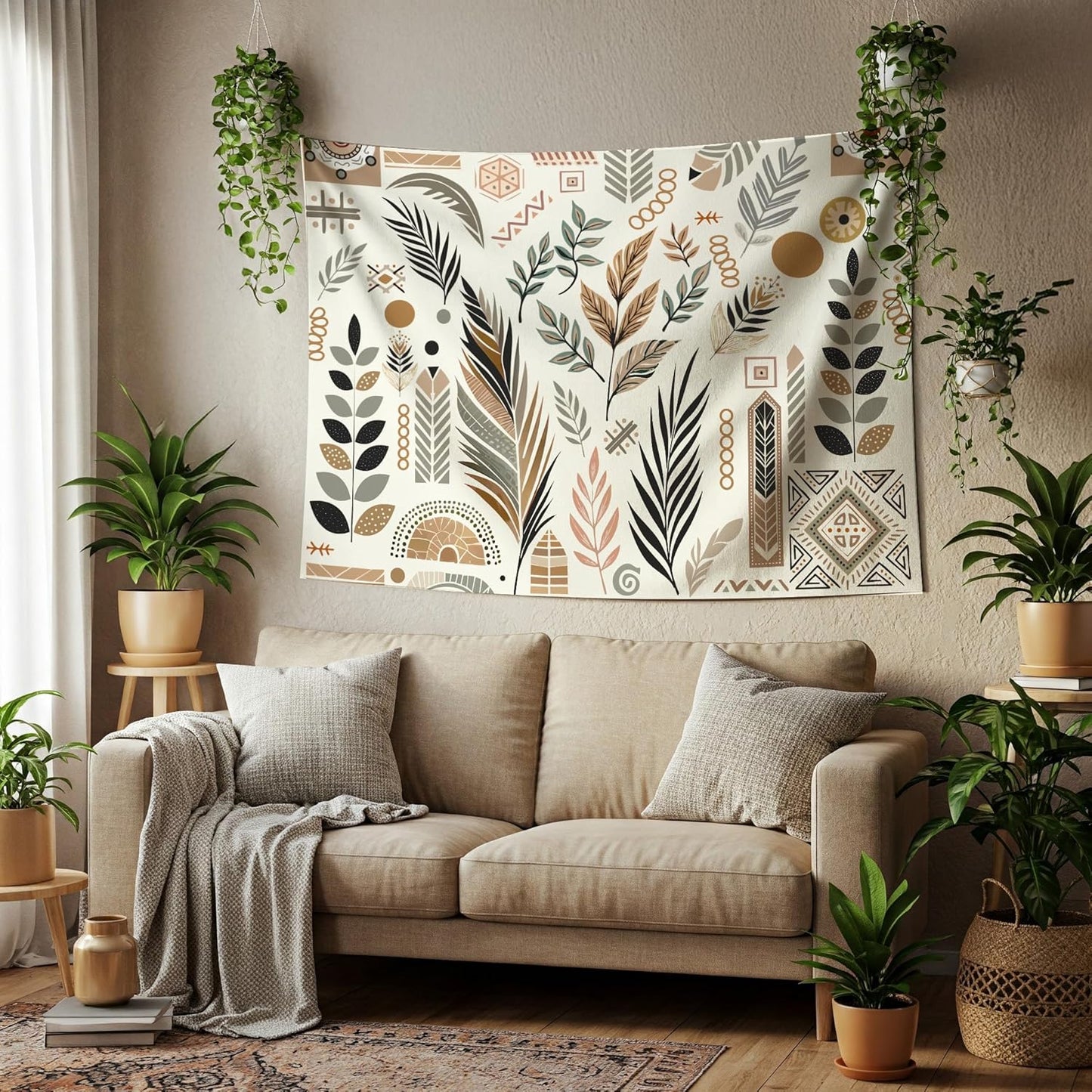 Landscape Tapestry for Wall Decor (4 * 5 Ft)