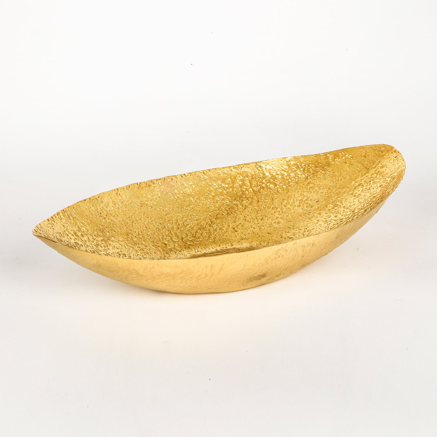 Gold Boat Platter – Decorative Home Decor Tray
