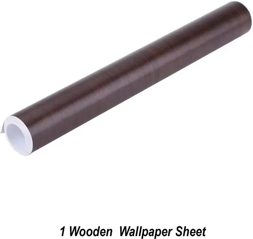 Stylish Wooden Texture Vinyl Classics Wallpaper