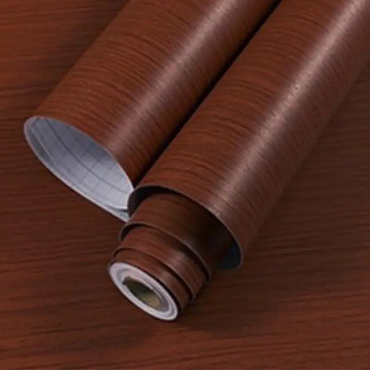 Stylish Wooden Texture Vinyl Classics Wallpaper