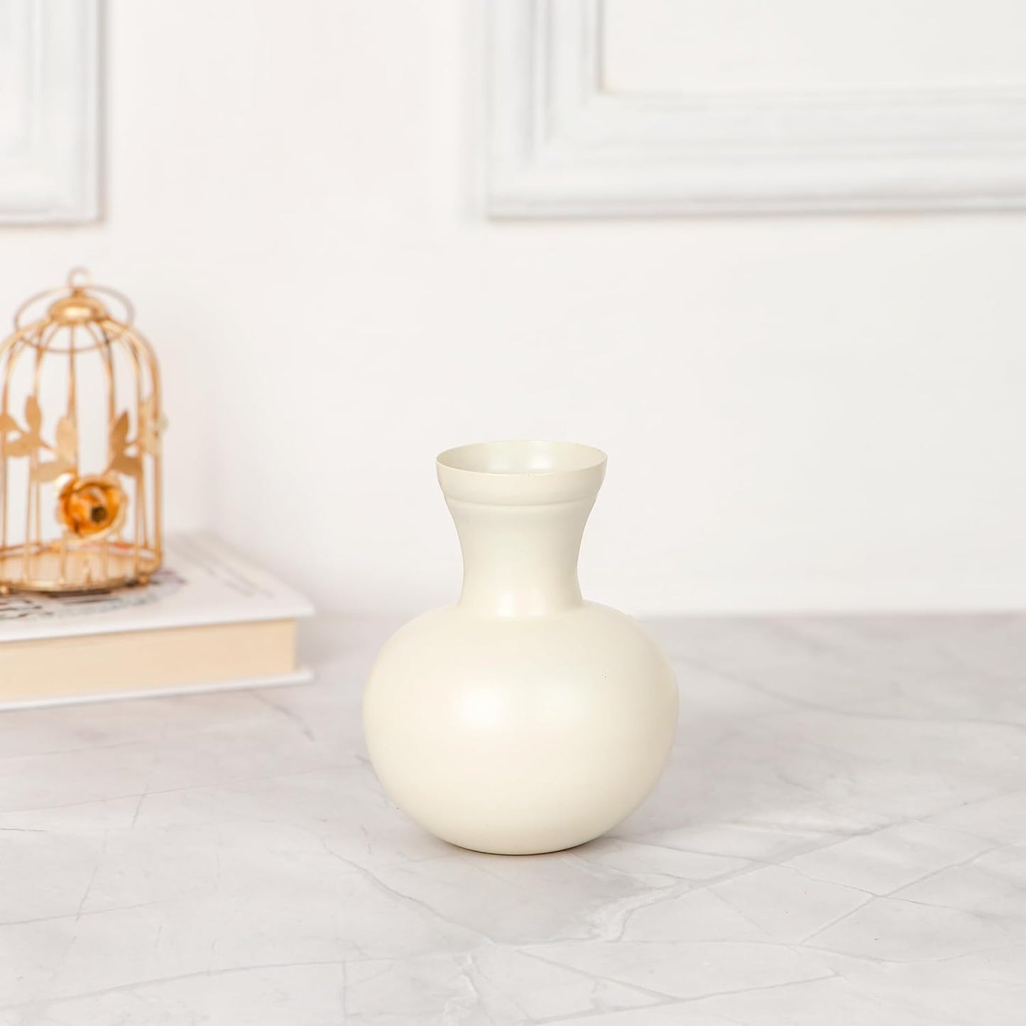 Elegant Small Ivory Flower Vase