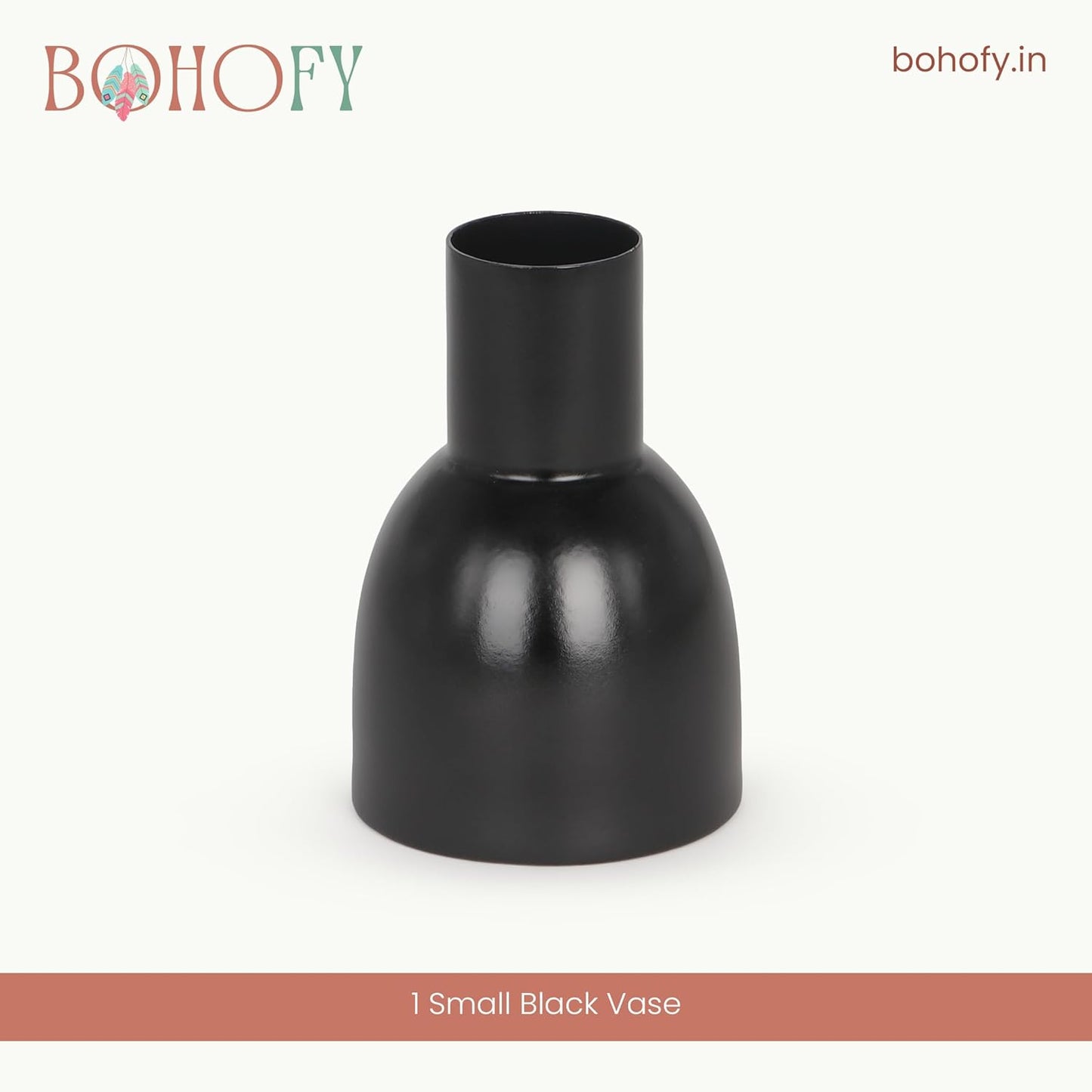Classic Black Vase – For Home & Room Decor