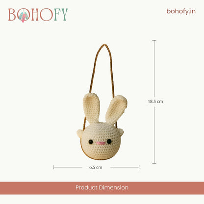 Crochet Rabbit Hanging for Decor