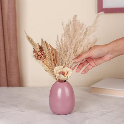 Pastel Pink Decorative Flower Vase