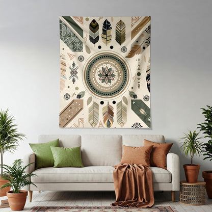 Portrait Tapestry for Wall Decor (4 * 3.5 Ft)