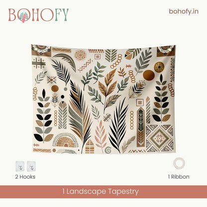 Landscape Tapestry for Wall Decor (4 * 5 Ft)